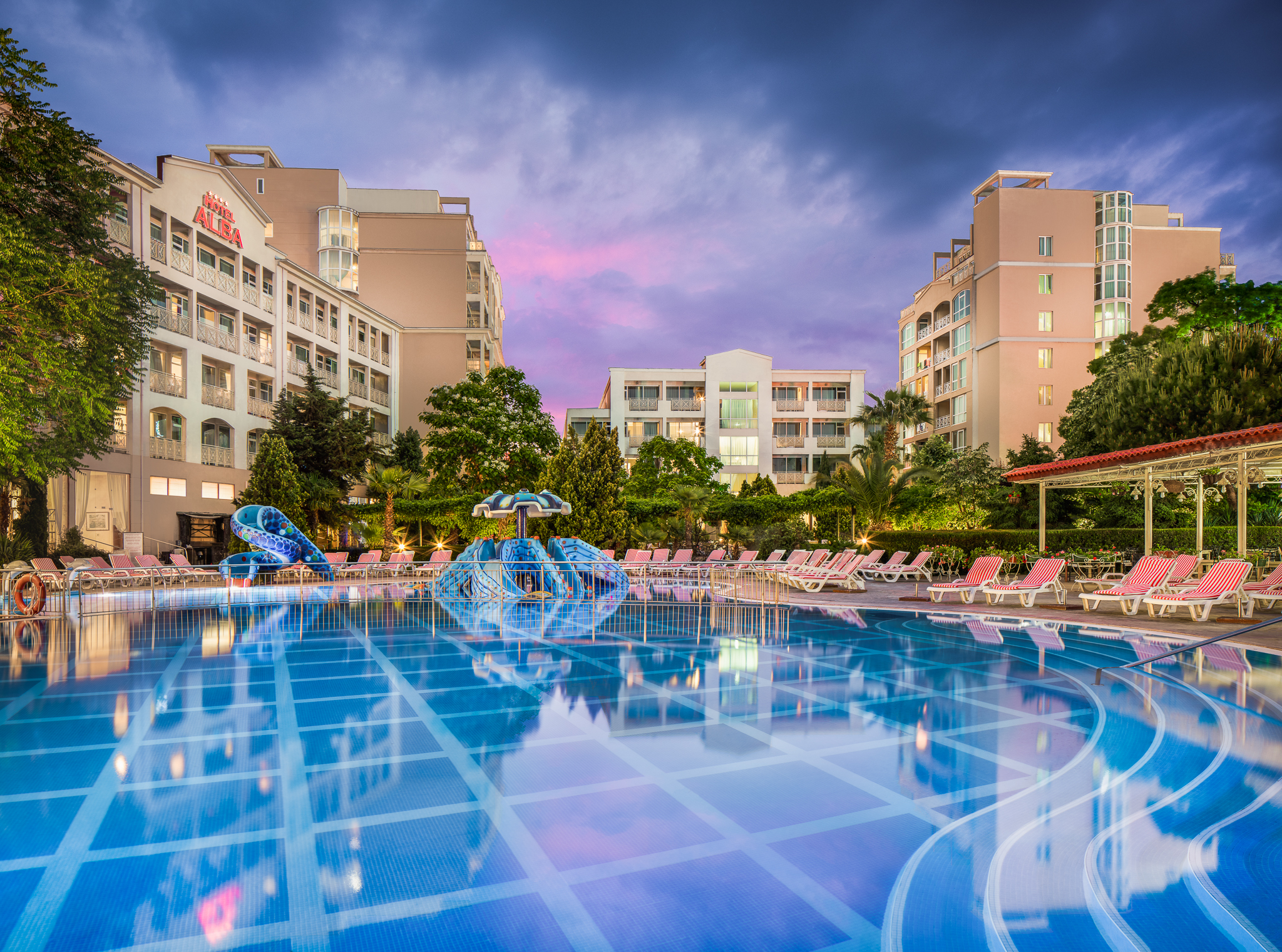 hotel alba suncev breg, suncev breg letovanje
